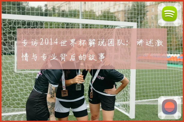 专访2014世界杯解说团队：讲述激情与专业背后的故事